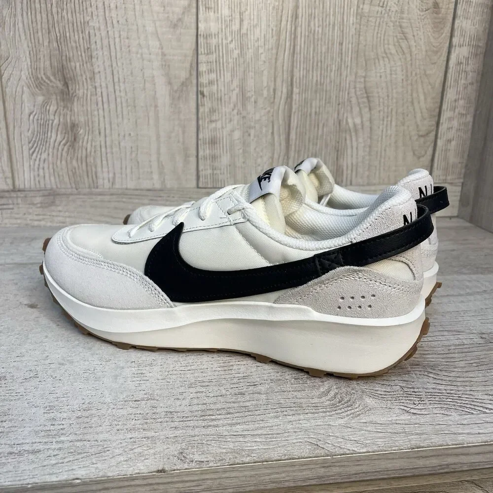 Nike Waffle Debut Women’s Sz 11 Running Sneakers Sail White Black Gum DH9523-109 - Picture 9 of 9